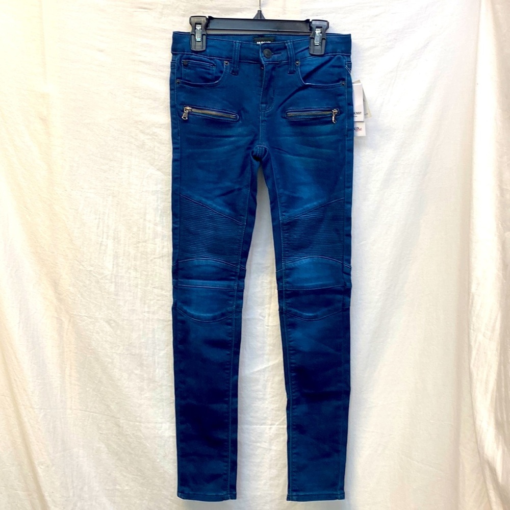 Hudson Kids Moto Skinny Knit Jeans